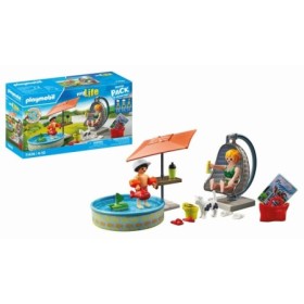 Playmobil-DISTRACTIE LA PISCINA IN CURTE Playmobil - 1